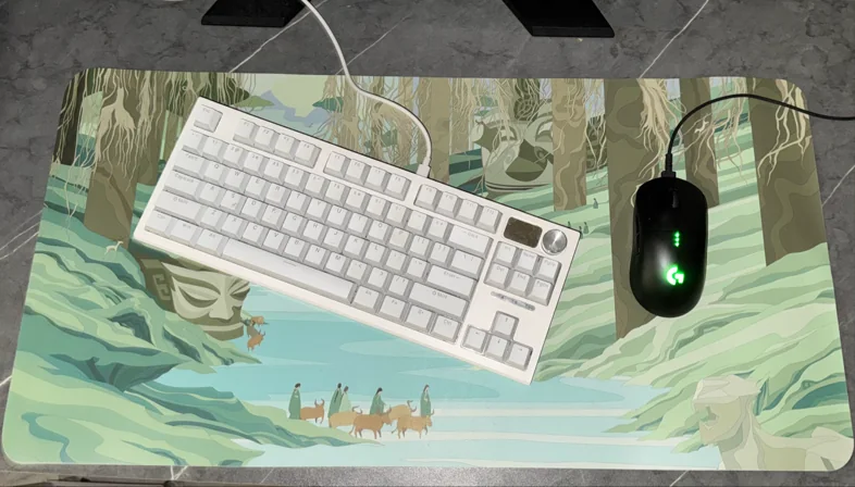 Sanxingdui Stream & Forest Mouse Pad