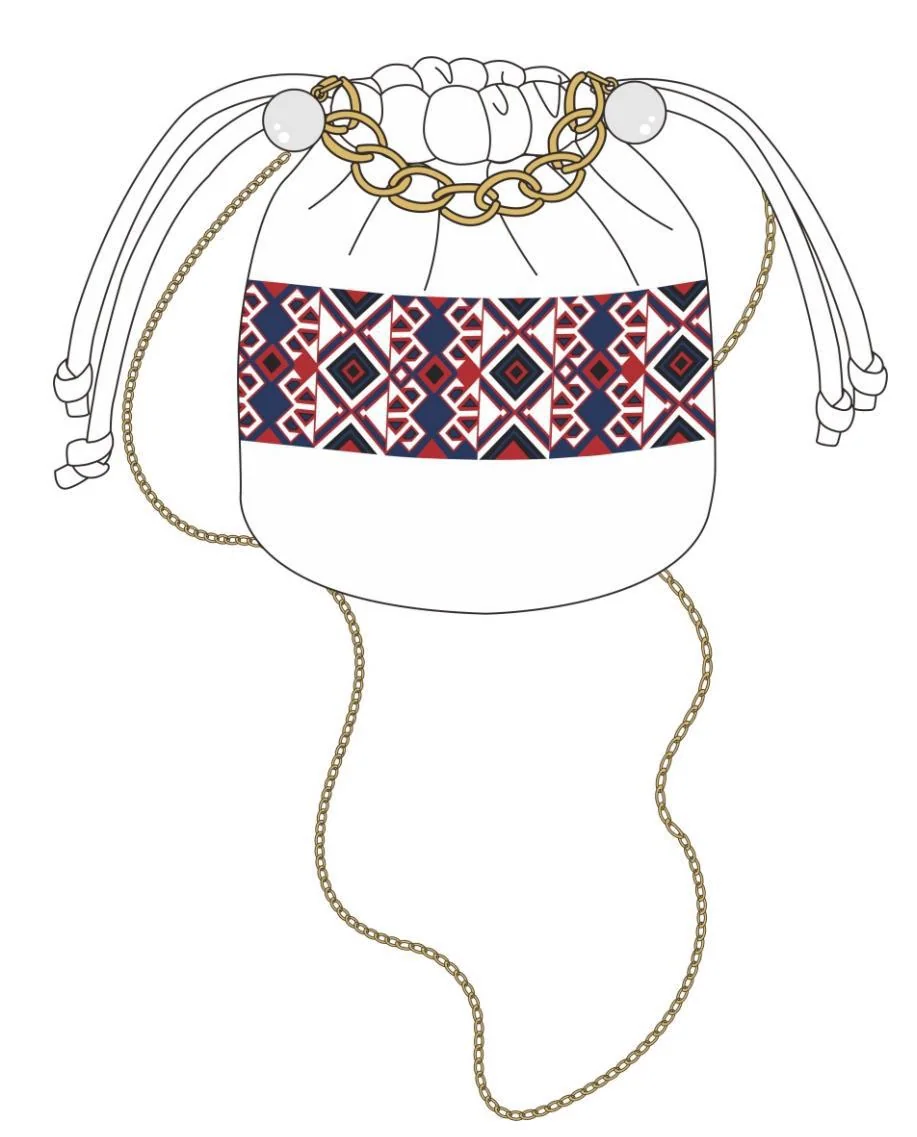 Bags with Regional Geometric Patterns