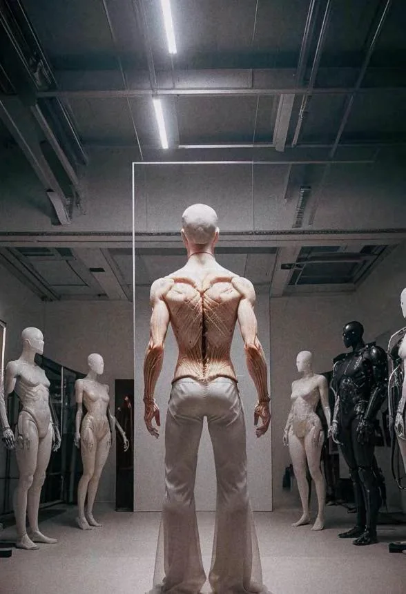 Mechanical Human Concept Art