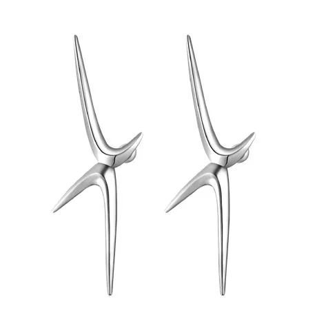 Four-Point Earrings