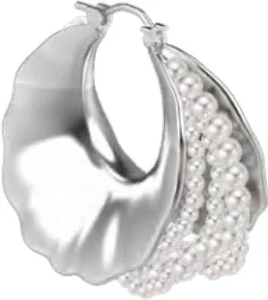 Undulating Hoop Earrings