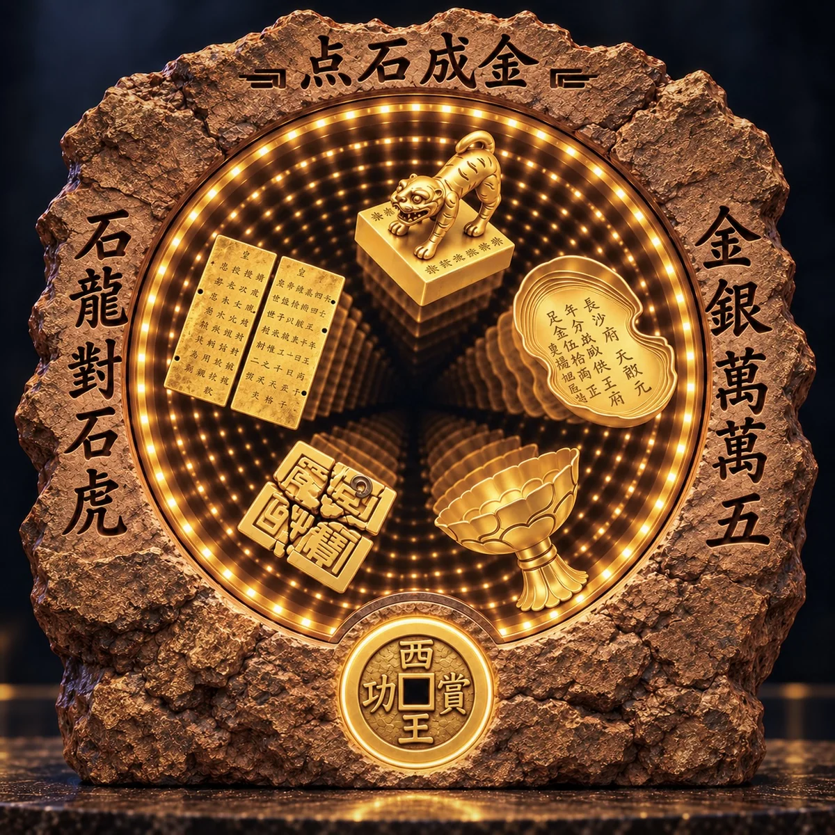 Jiangkou Infinity Mirror Magnet