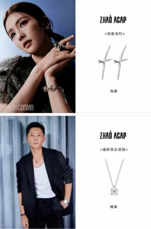 Jewelry Wearing and Editorial References