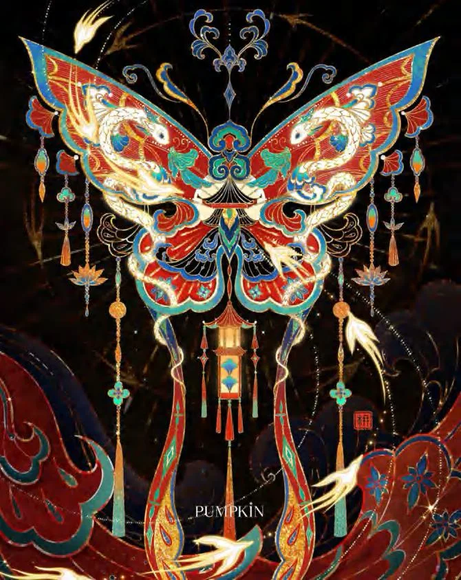 Traditional Pattern Visual Design