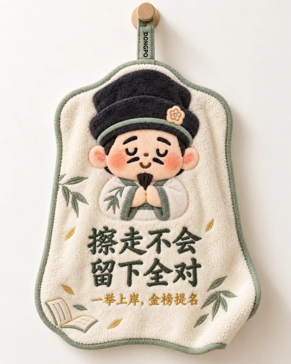 Dongpo Good Wishes Hand Towel