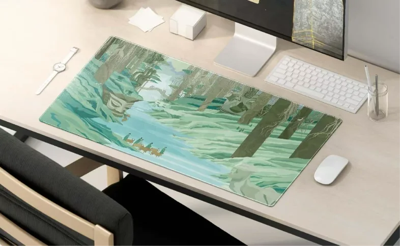 Sanxingdui Stream & Forest Mouse Pad
