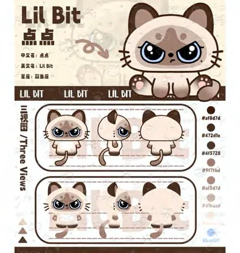 Lil Bit Character Design