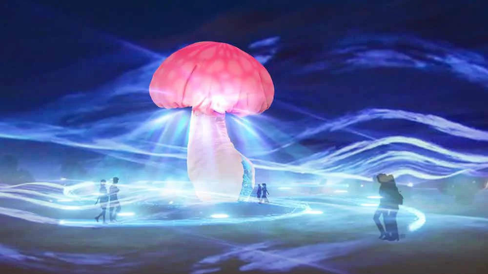 MONA Mushroom Installation Concept