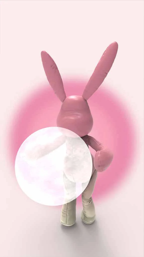 MONA Rabbit Globe Lamp Concept