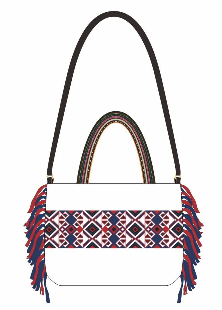 Bags with Regional Geometric Patterns