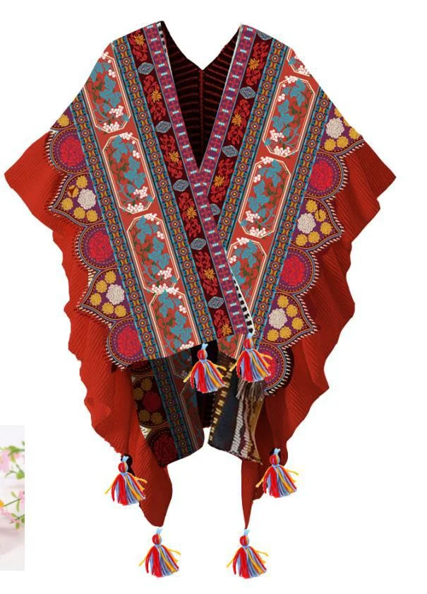 Regional Pattern Clothing and Scarves