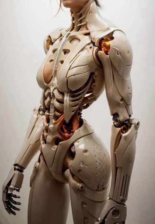 Mechanical Human Concept Art