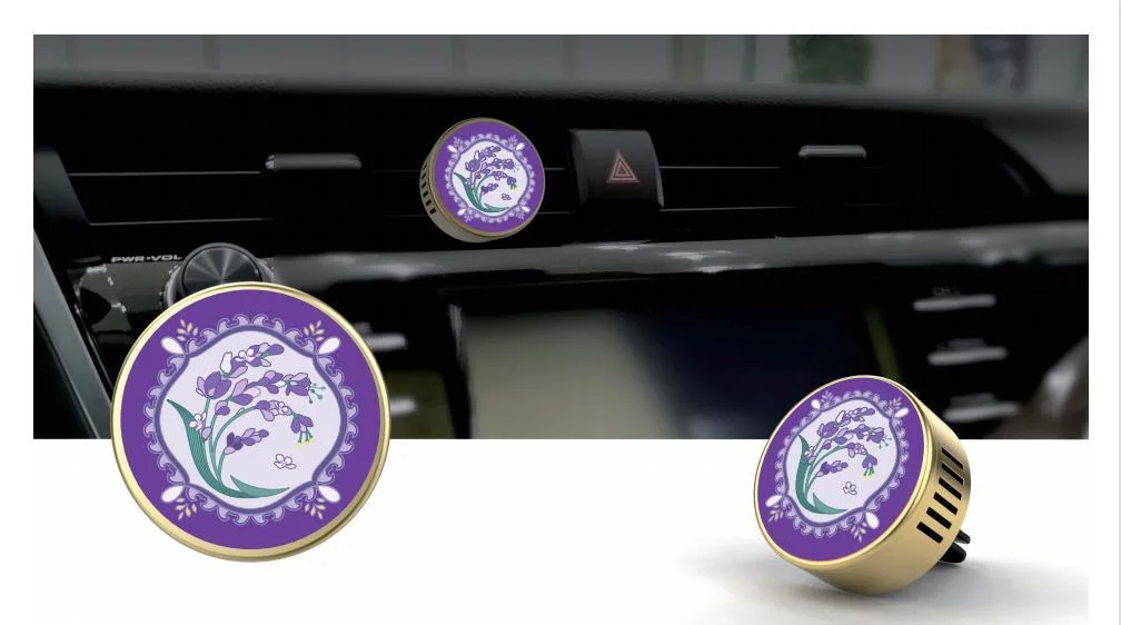 Round Pattern Car Fragrance Design