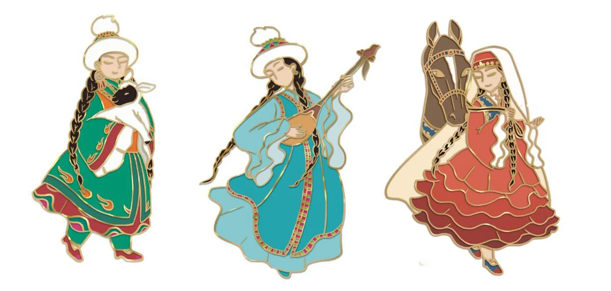 Figures in Traditional Dress